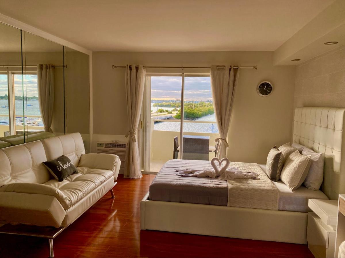 Modern Waterfront Apartment With Miami Skyline View, Free Parking 5 Mins Drive To Miami Beach Exterior foto